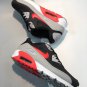 nike air max 90 wolf greyblackwhitebright crimson