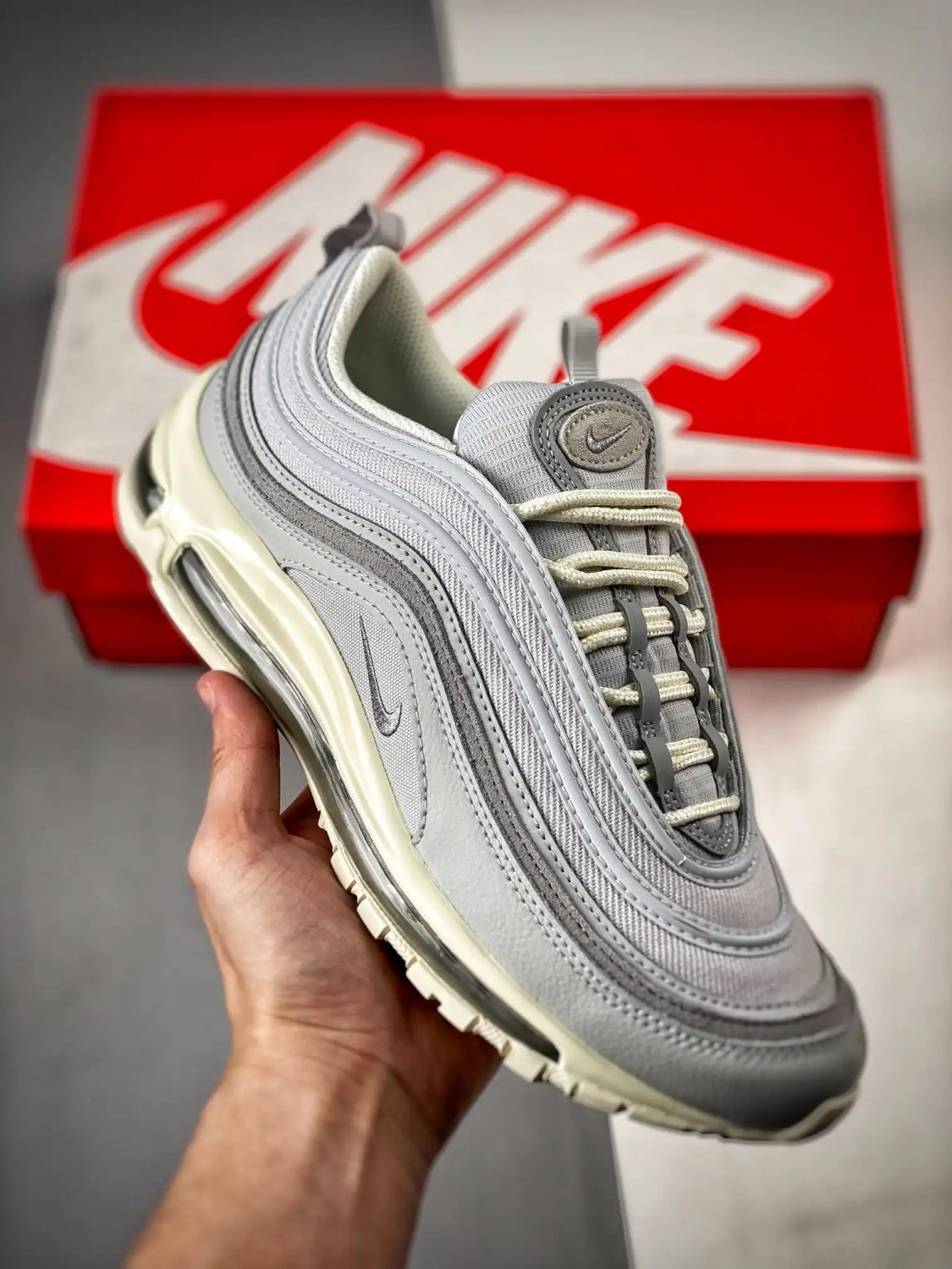 nike air max 97 &acirc;��pure platinum wolf grey sail&acirc;�� dz2629-001