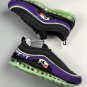 nike air max 97 &acirc;��slime halloween&acirc;�� blackgreen-purple