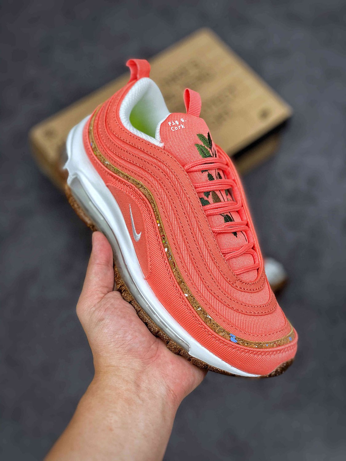 nike air max 97 &Acirc;�&Acirc;�cork coral&Acirc;�&Acirc;� dc4012-800