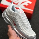 nike air max 97 whitevarsity red-metallic silver-black