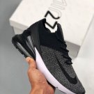 nike air max 270 flyknit black white ao1023-001