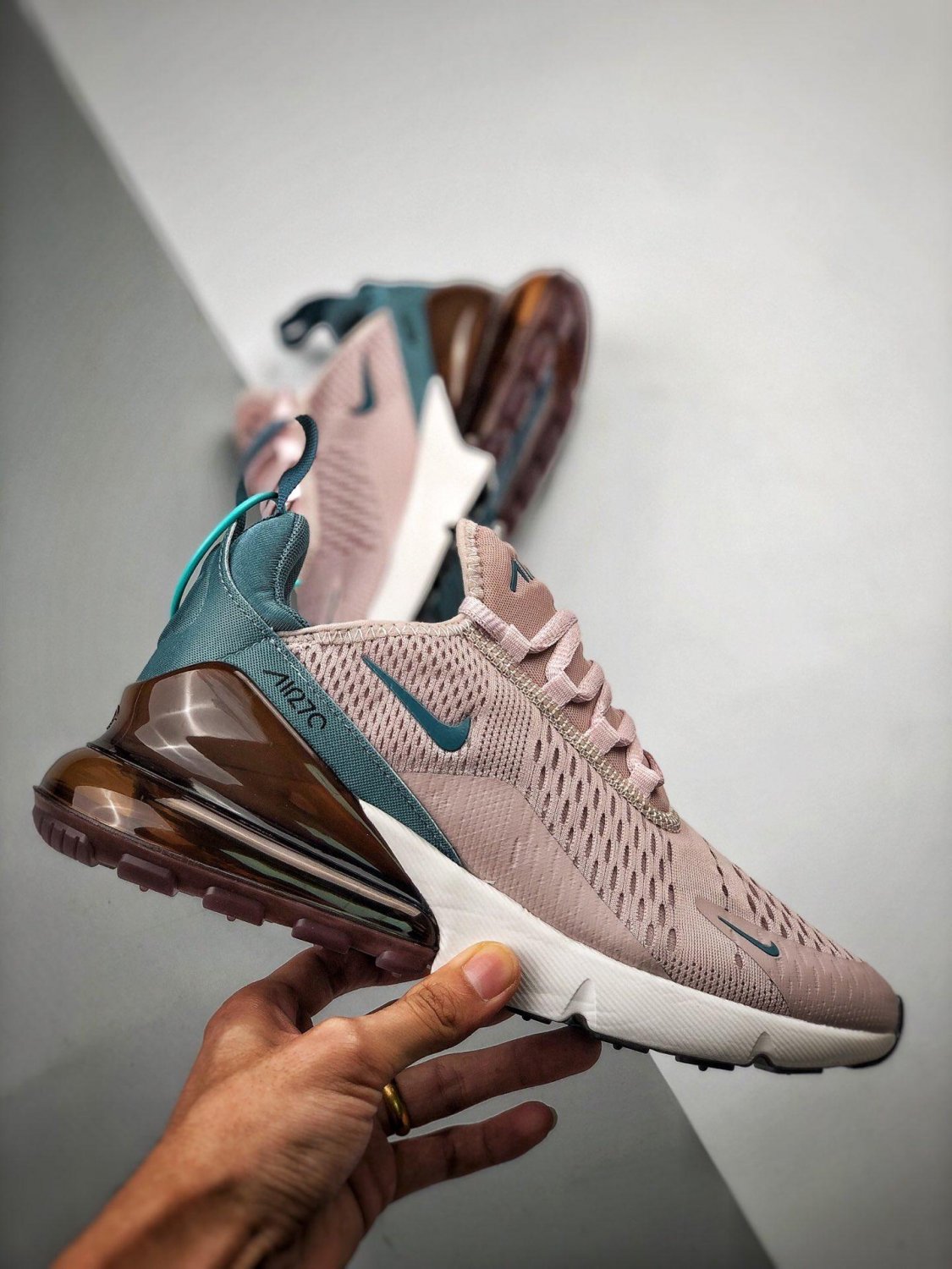 nike air max 270 pink teal ah6789-602