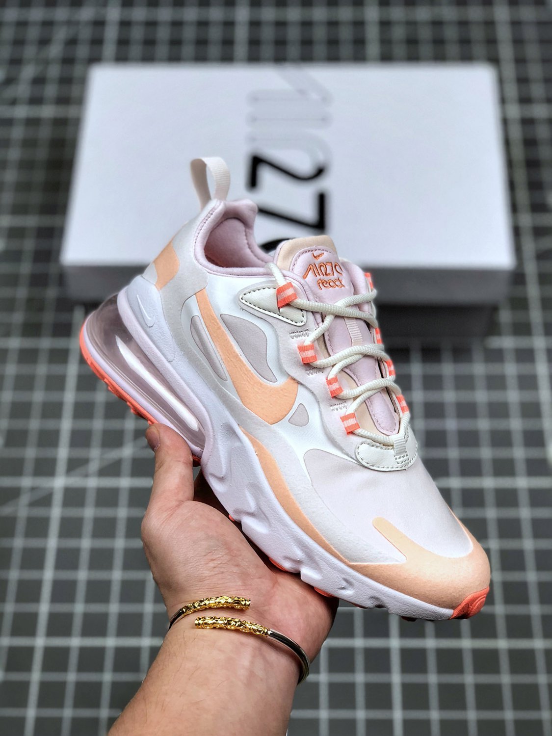 nike air max 270 react &Acirc;�&Acirc;�crimson tint&Acirc;�&Acirc;� cj0619-103