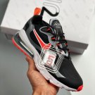 nike air max 270 react black silver red ct1646-001