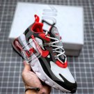 nike air max 270 react blackwhite-iron grey-university red