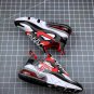 nike air max 270 react blackwhite-iron grey-university red