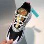 nike air max 270 react blackwhite-metallic gold