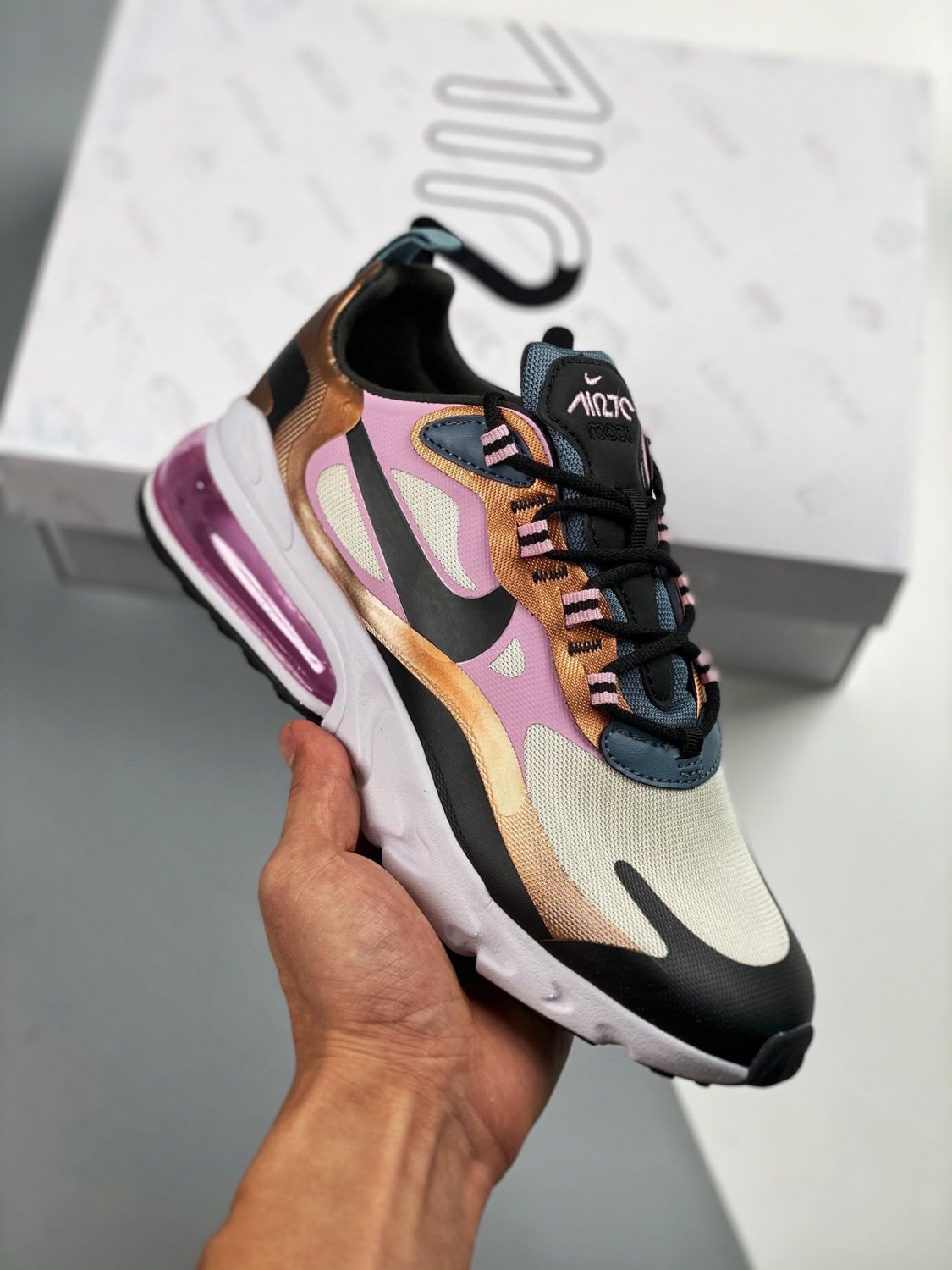nike air max 270 react bronze ct1833-100