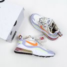 nike air max 270 react cream purple orange
