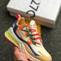 nike air max 270 react desert sand volt blue