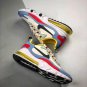 nike air max 270 react phantomblack-light blue-university red