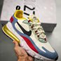 nike air max 270 react phantomblack-light blue-university red