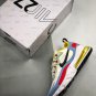 nike air max 270 react phantomblack-light blue-university red