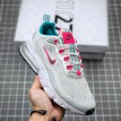 nike air max 270 react white teal and pink