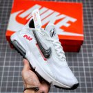 nike air max 2090 brushstroke swoosh whiteuniversity red-black