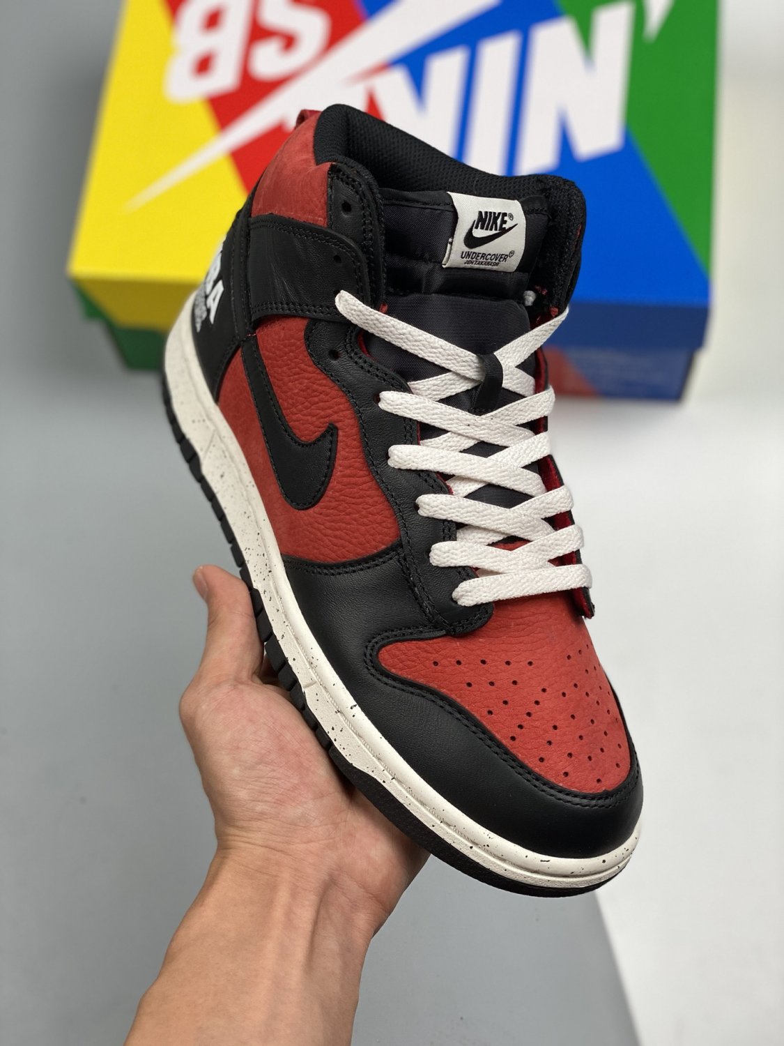 nike dunk high &Acirc;�&Acirc;�uba&Acirc;�&Acirc;� gym redwhite-black dd9401-600