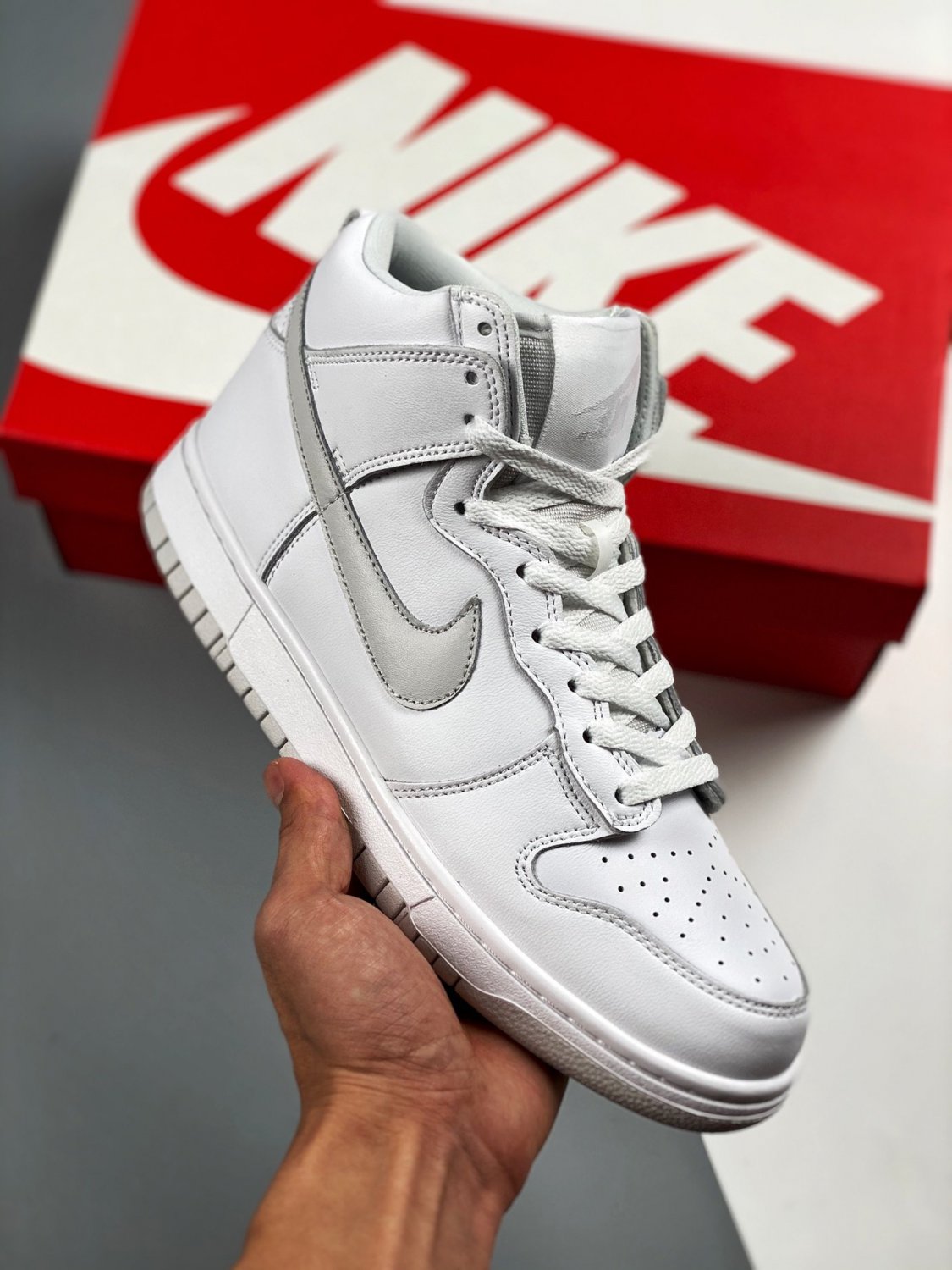 nike dunk high white pure platinum cz8149-101