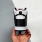nike dunk high whiteblack-university red