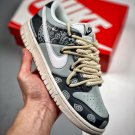 nike dunk low black grey
