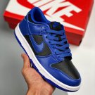 nike dunk low blackhyper cobalt-white