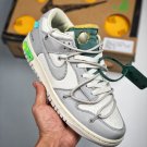 off-white x nike dunk low 42 of 50 grey sail