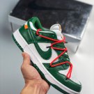 off-white x nike dunk low pine green ct0856-100