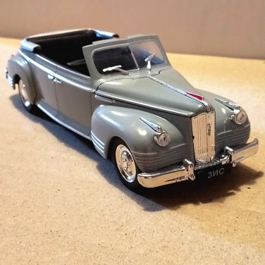 ZIS-110B, 1949-1957 USSR. Vintage. Collectible car model 1/43. Rare. Mini car. Old car