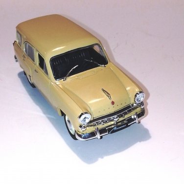 Moskvich 423N, 1957-1963 USSR. Vintage. Collectible car model 1/43. Rare. Mini car