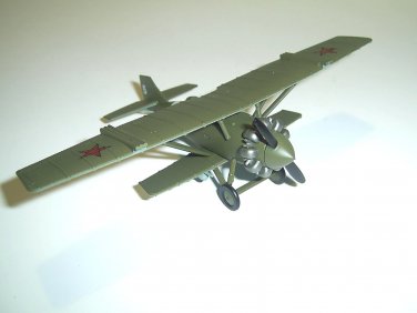 ANT-5, aircraft model 1/73. Fighter. USSR 1929-1931. Vintage Airplane. Plane model Aircraft