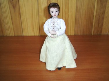 Porcelain doll. Folk Dolls Art. Doll. Puppet. Dummy. Collectible doll
