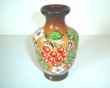 Vase. Baked clay (ceramics). Ukraine home decor. Handmade. Pottery from Ukraine