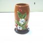 Baked clay (ceramics). Toothpick Holder. Candlestick. Handmade. The price is for one item