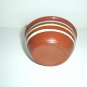 Container for salt, sugar, other seasonings or honey. Baked clay (ceramics). Handmade. Salt Cellar