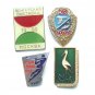 Soviet Vintage Pin, Badges, 7 badges Made in USSR, one in Romania. Set of 8 pieces