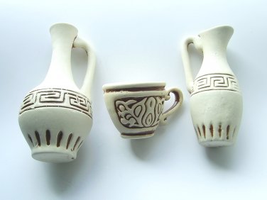 Vase. Baked clay (ceramics). Ukraine home decor. Handmade. Pottery from Ukraine