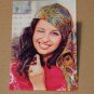 3D stereo lenticular holographic card. Winking girl. Winking card/postcard. Japan