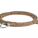 Ranch Rope Lariat Lasso Reata. Rawhide Leather Braided 4/6/8 Cords 34/47/65 FT