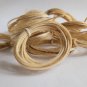 Leather Laces. Raw Horse Leather Threads. Fine Seam, Embroidery or Braid, 1/16" W