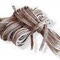 Genuine Leather Laces, Cowhide Strips, Cow Rawhide Cords, Softened Raw Leather