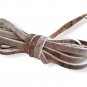 Genuine Leather Laces, Cowhide Strips, Cow Rawhide Cords, Softened Raw Leather