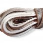 Genuine Leather Laces, Cowhide Strips, Cow Rawhide Cords, Softened Raw Leather