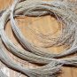 Goat Rawhide Cords. Width 1/16". Fine Strips. Leather Laces. 50 Or 100 Threads.