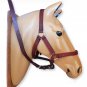 Horse Bridle And Reins + Halter And Strap To Tie. Genuine Tanned Leather.