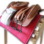 Pony Riding Equipment. Kids Leather Saddle. 20 Inch Treeless Saddle. Pony Equestrian Set.