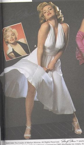 Marilyn Monroe Cocktail Dress or Gown Pattern, Butterick 6201