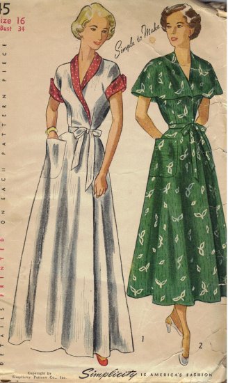 1949 fashion dresses RH1512 — 1949 