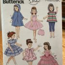 18" Doll Clothing Wardrobe Sewing Pattern Butterick B5864 Retro Butterick 56
