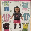 18" Doll Clothes Wardrobe Sewing Pattern Simplicity 1902