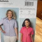 Butterick Sewing Pattern Women's Shirt  Plus Sizes XXL-6X Butterick B6070